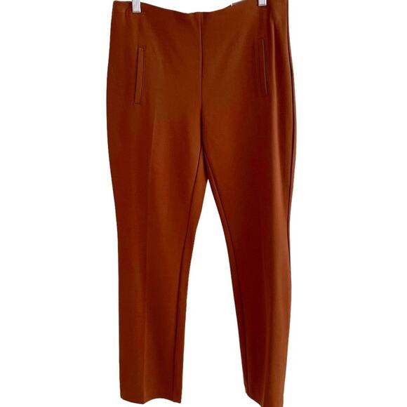 Chico's Pants - Chico's Womens Sz 6 Juliet Straight Leg Pants Ultimate Fit  Brown NWT